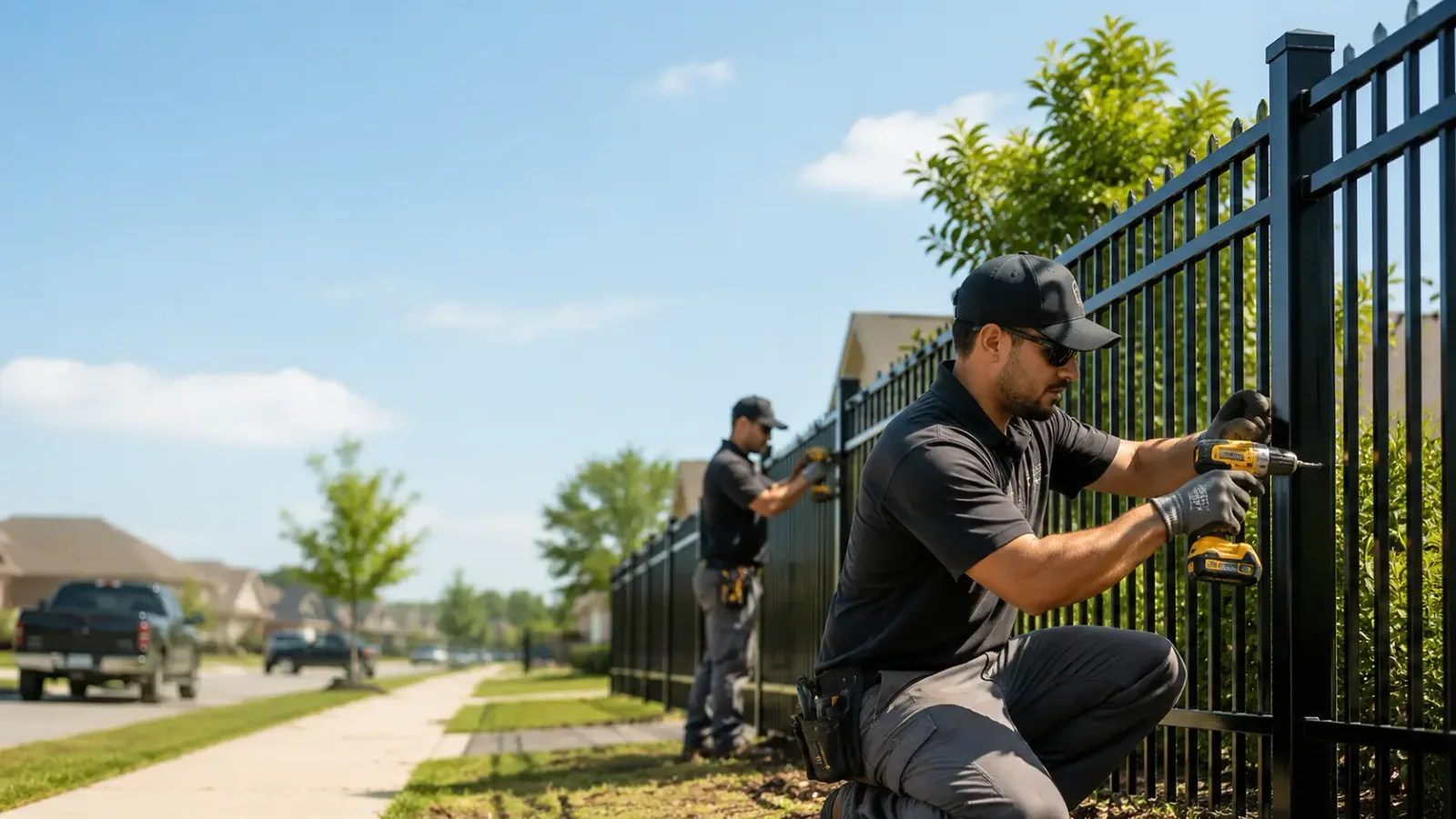 Metal Fence Installation in Jackson, MS